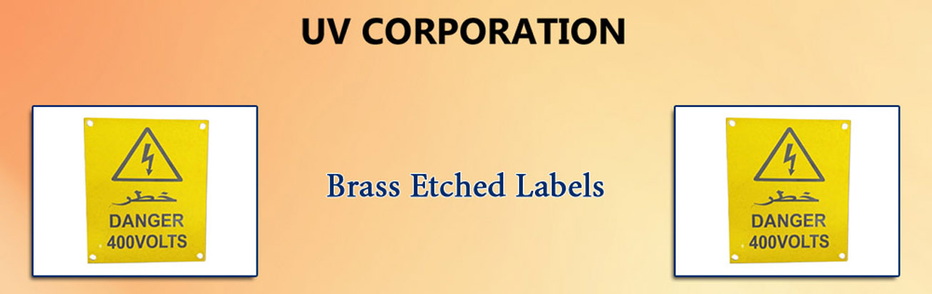 Brass Etched Labels